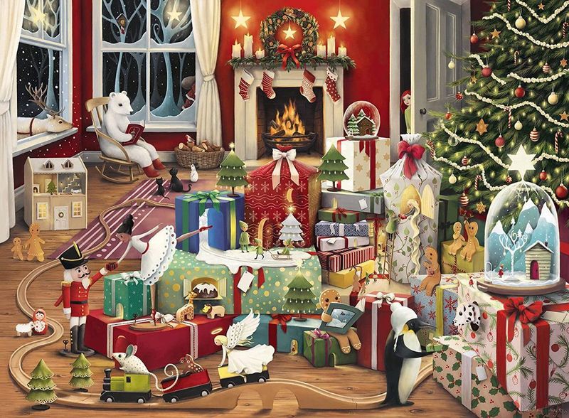 Ravensburger Enchanted Christmas Legpuzzel 500 stuk(s) Kerstmis