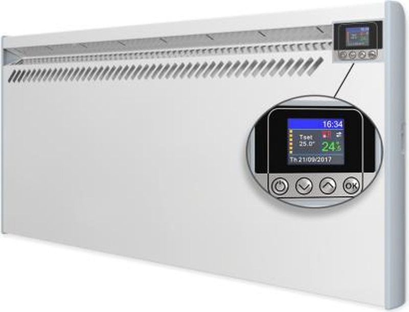 Eldom - Convector - Elektrische Verwarming - 1000W - 434x716mm - Extra Life