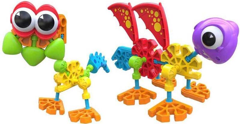 Kid K'Nex - Dino Dudes - Bouwset - Multikleur - 100 Onderdelen
