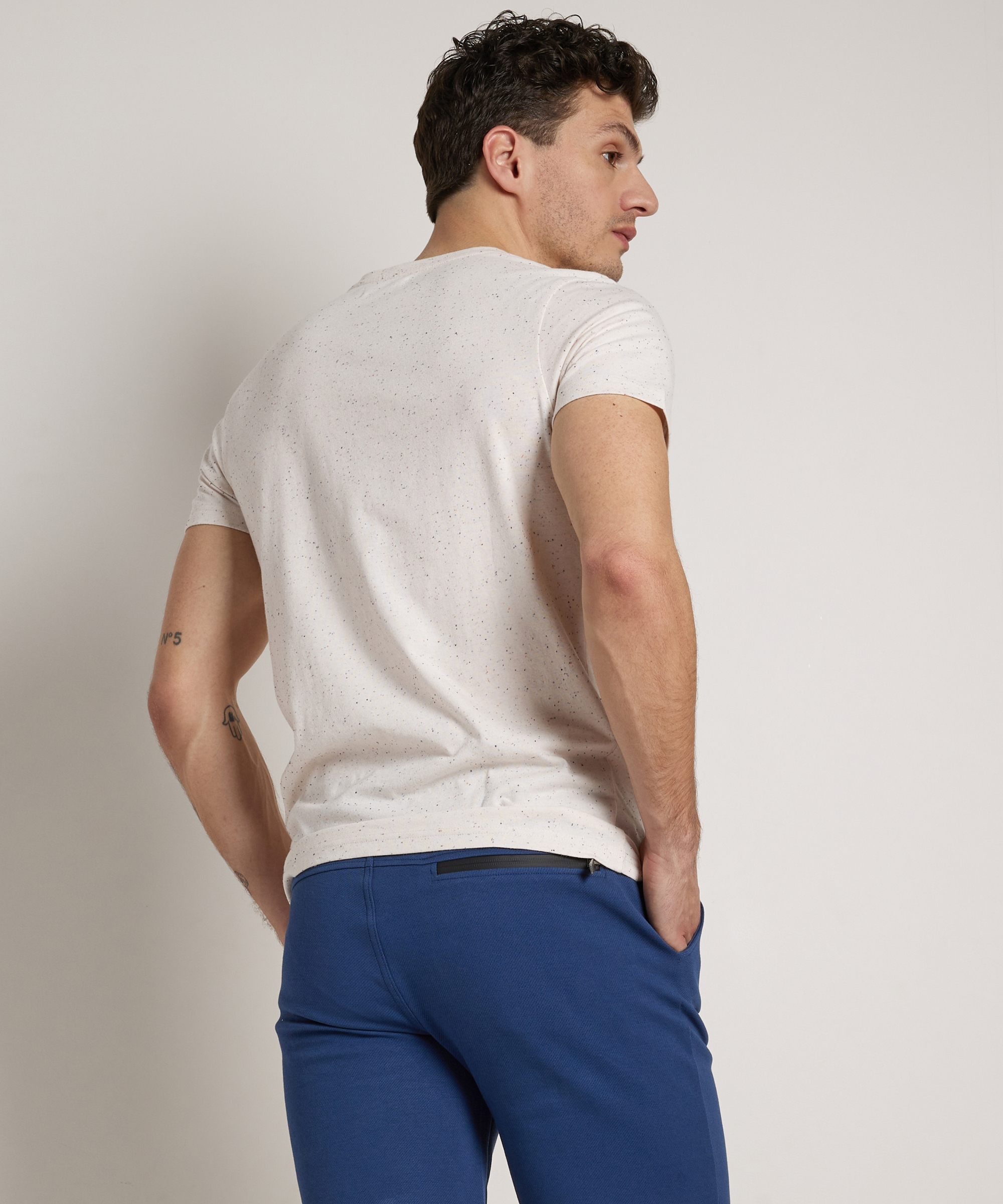 nappy t-shirt borstprint