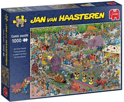 Jan van Haasteren - De Bloemencorso - 1000 stukjes puzzel - Legpuzzel