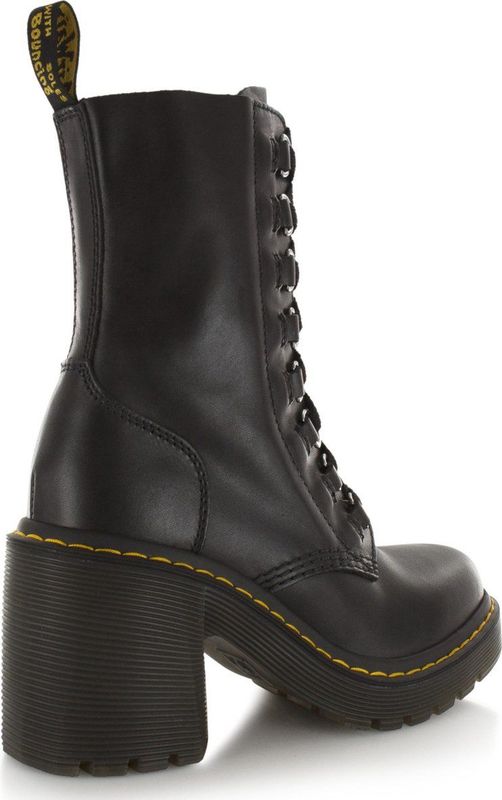 Dr. Martens Chesney Veterlaarzen - Zwart - Leer - Hakhoogte 8.6 cm