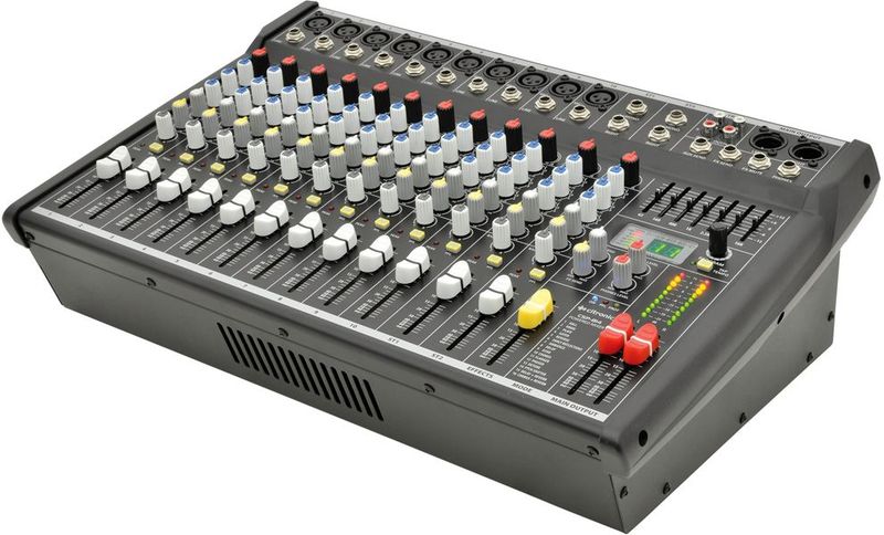 Citronic CSP-714 stage mixer met versterker 700W