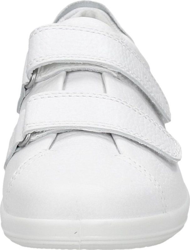 ECCO - Soft 2.0 Quick Fastener - Sneaker - Bright White - Zacht Leer
