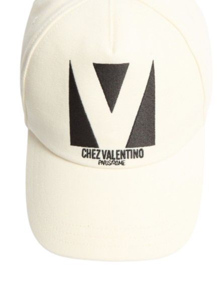 Valentino Garavani Chez Valentino Cotton Baseball Cap