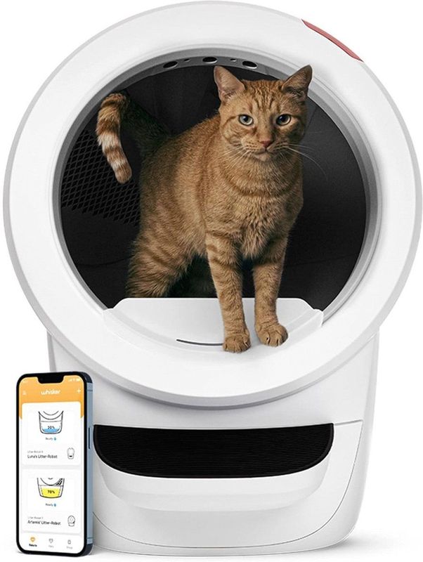 Litter-Robot 4 - Automatische kattenbak - Zelfreinigend - Wit - met App