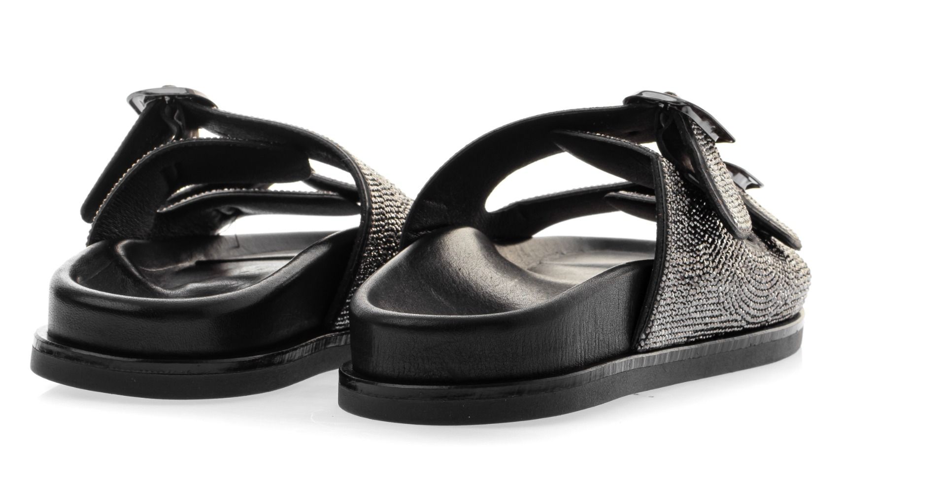 Caryatis Leather Sandals