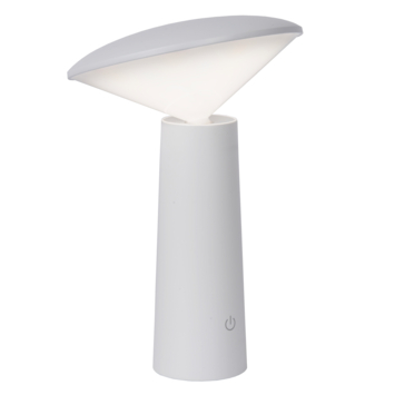 Lucide USB oplaadbare tafellamp Jive 3W wit