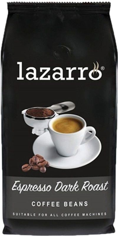 Lazarro - Dark Roast - Koffiebonen - Donkerbruin - 1 kg