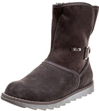 s.Oliver 46406 meisjes korte schacht laarzen, Grijs Stone 205, 33 EU