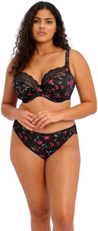 Elomi Beugel Bh Lucie Rock 'n Rose - Zwart