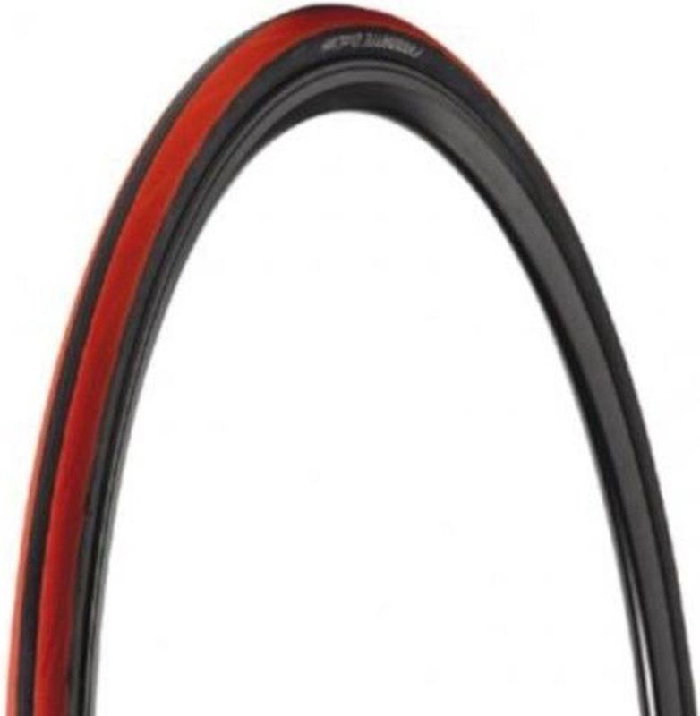 Vredestein - Fiammante DC - Buitenband - Zwart-Rood - Rubber - 23-622
