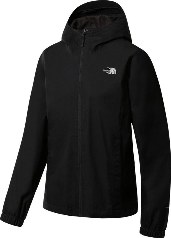 The North Face Quest Softshell Jas Dames Hardshell Jas Tnf Black/Foil Grey