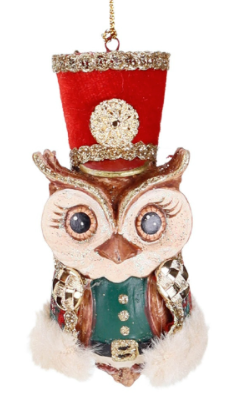 Beau Deco Nutcracker Owl