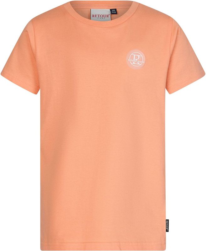 Retour Jeans - T-Shirt - Koraal - 100% Katoen