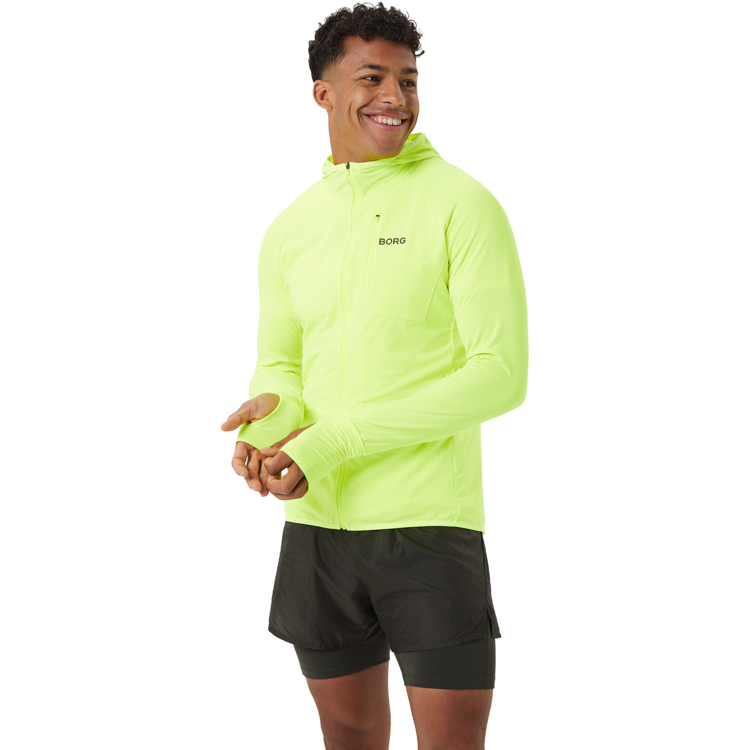 Björn Borg Borg Running Midlayer Hood Heren