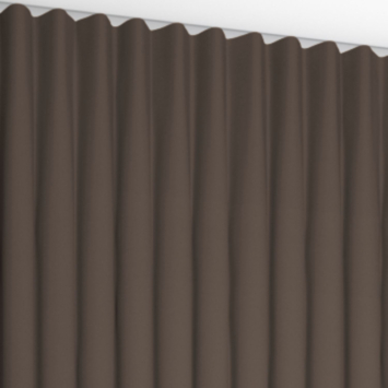 Gordijn Wouter 1632 chocolade