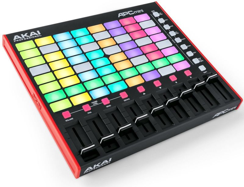 Akai - APC Mini MK2 - USB MIDI-padcontroller - 64 RGB-pads - Voor Ableton Live Lite