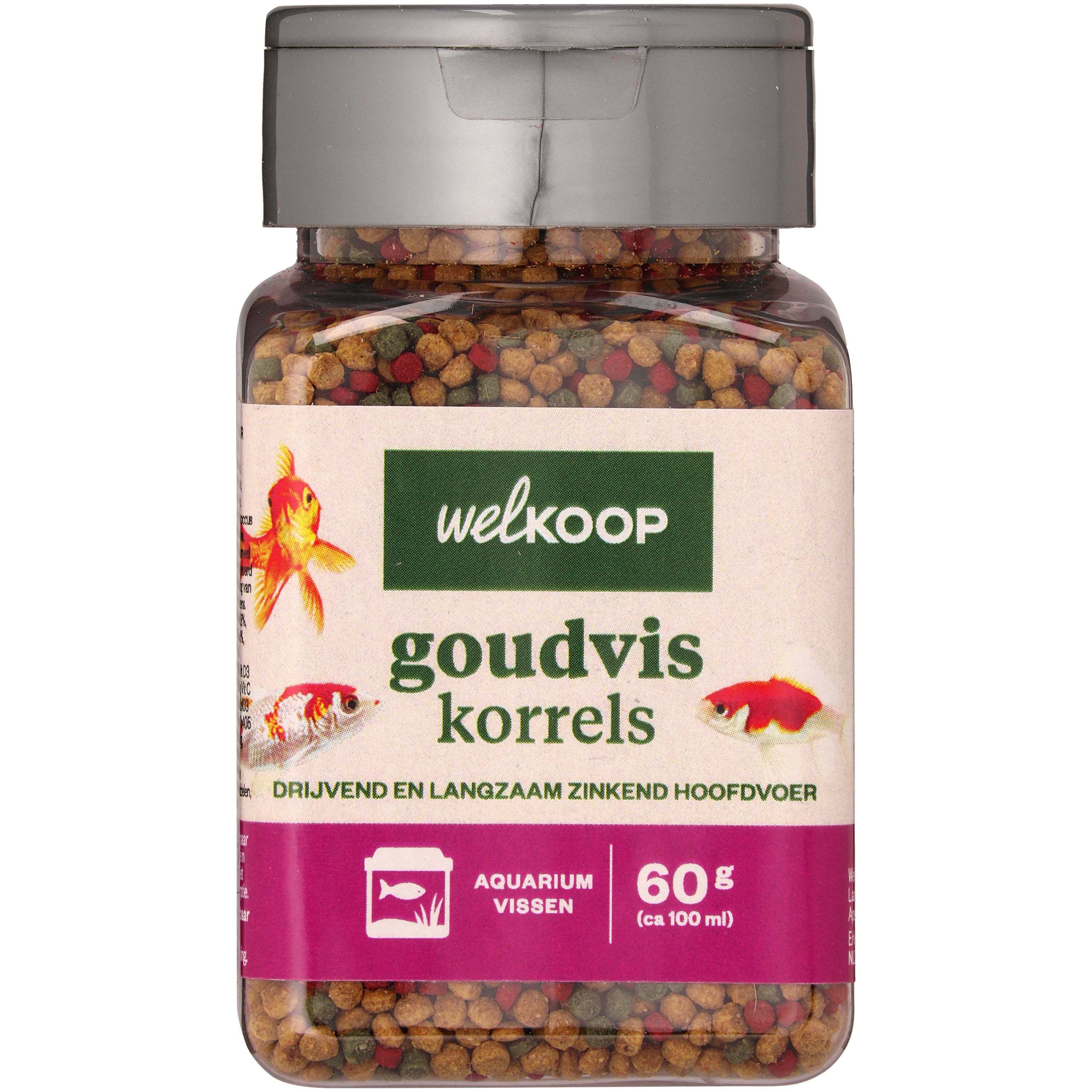 Welkoop Goudviskorrels - Aquariumvissenvoer - 100 Milliliter