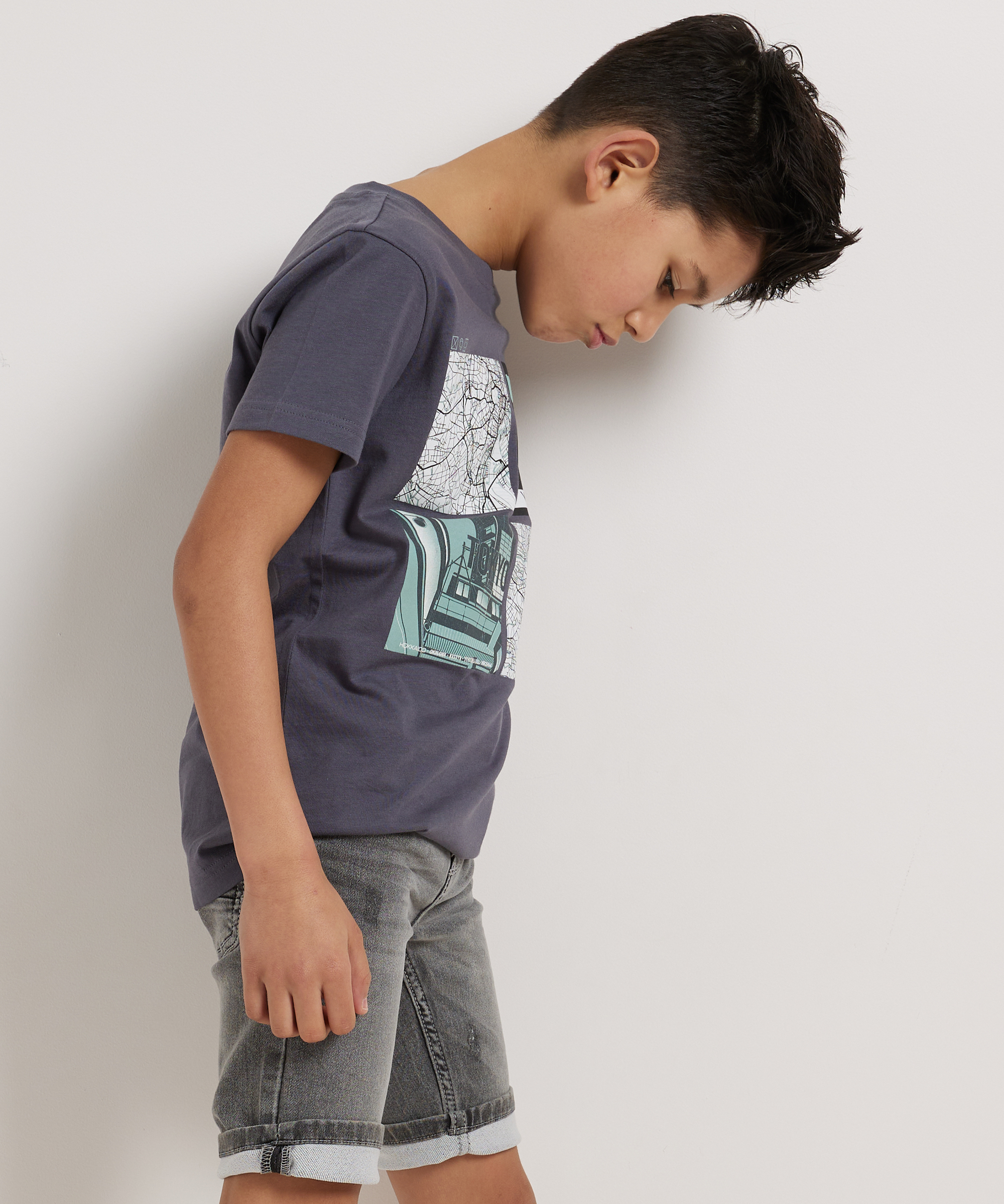 t-shirt vierkante fotoprint