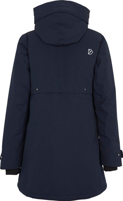 Didriksons - Helle Parka 6 - Lange Jas - Blauw - Waterdicht