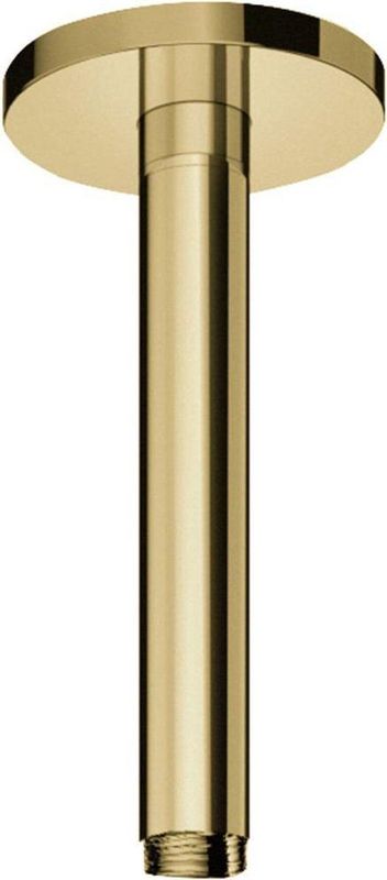 Hotbath - Cobber - Plafondbuis - Gepolijst Messing - 15 cm