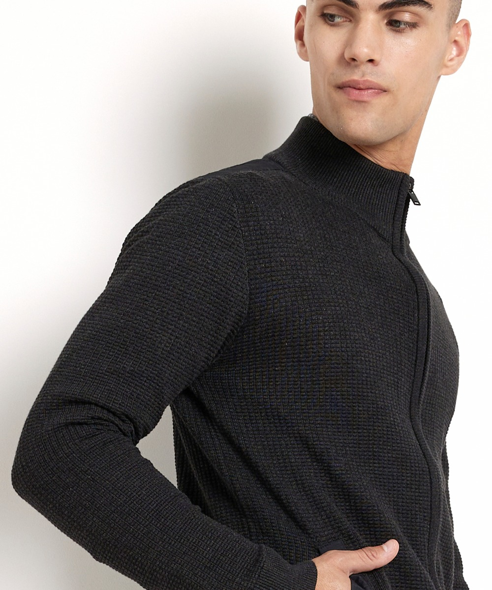 vest met nylon details