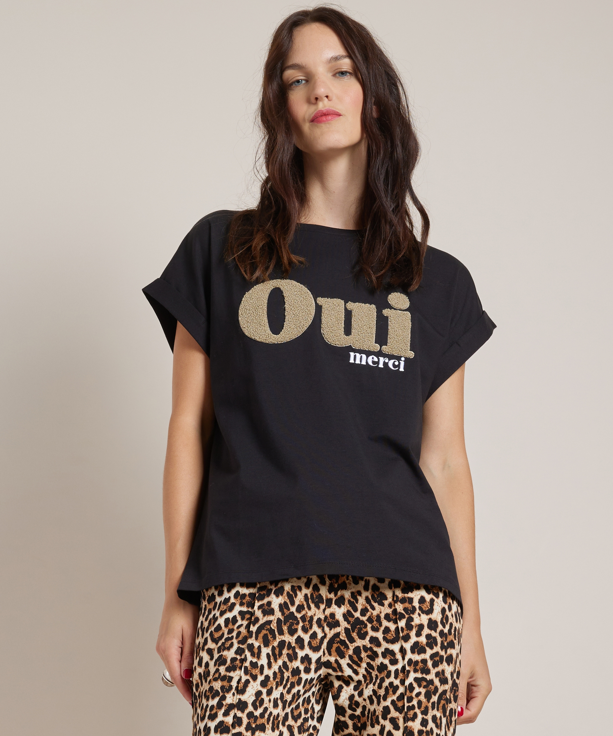 t-shirt boucle oui merci