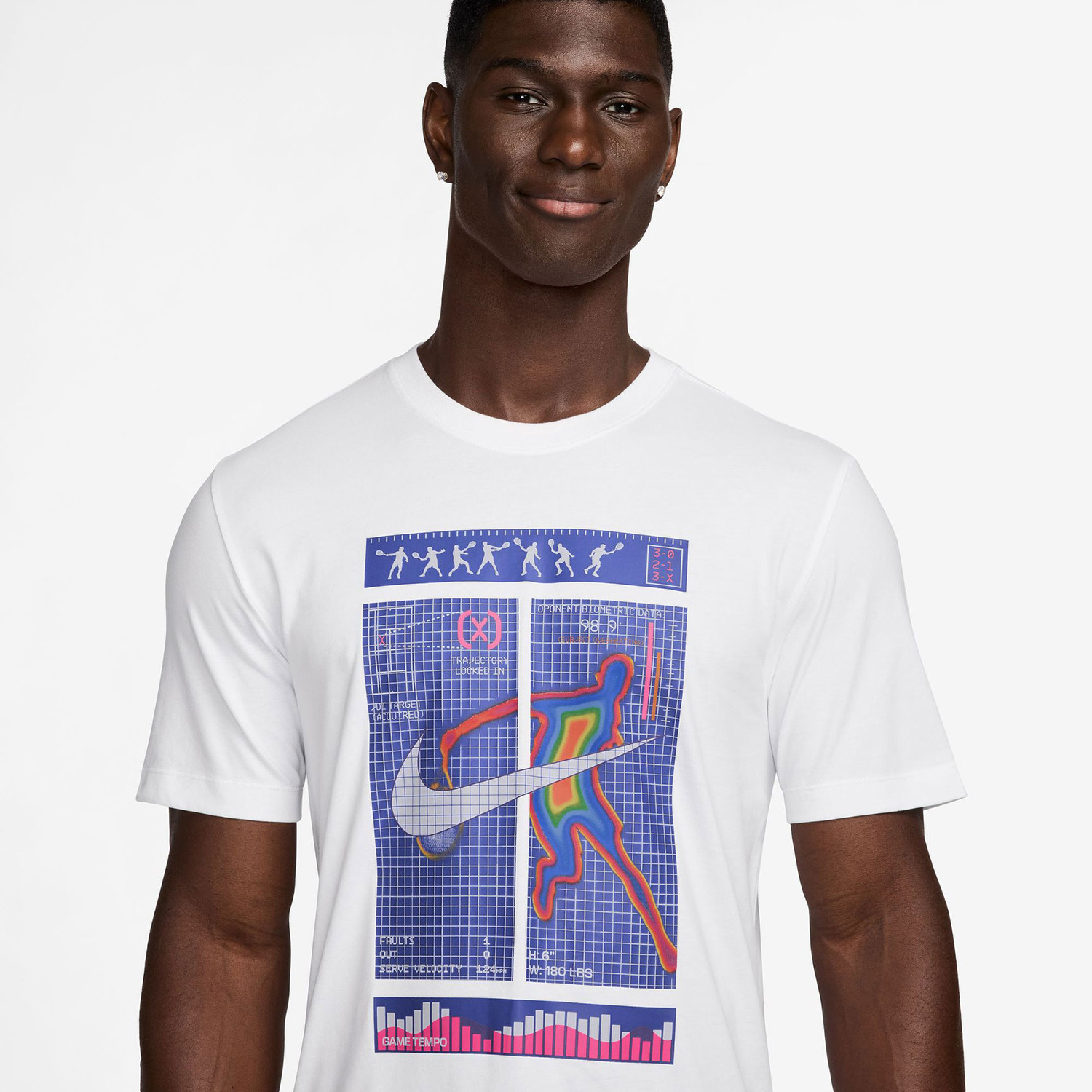 Nike Court Heatmap Graphic Tee