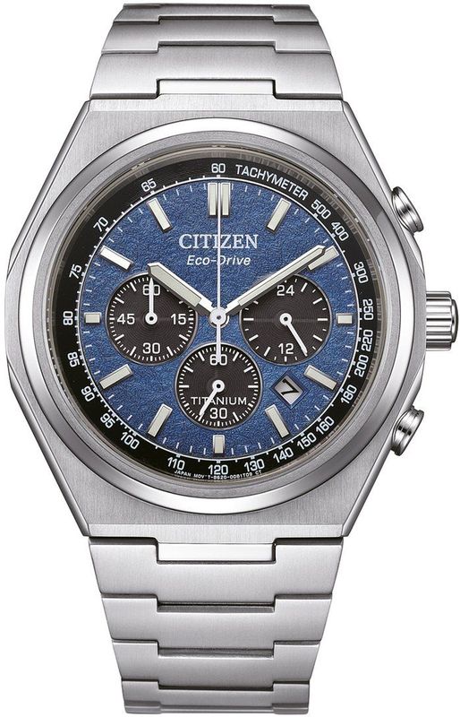 Citizen - CA4610-85L Horloge - Titanium - Zilverkleurig - Solar