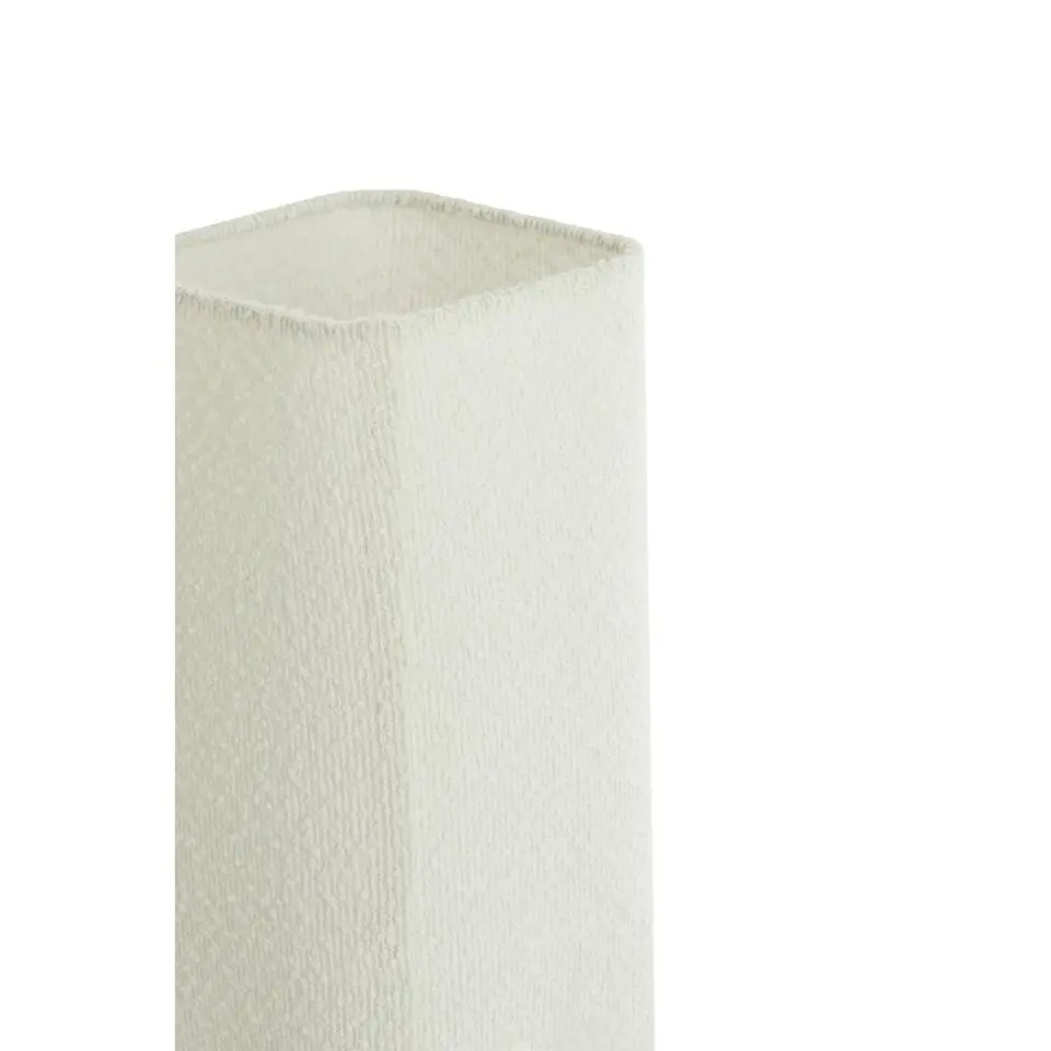 Tafellamp Wyn - Crème - 16.5x16.5x39cm