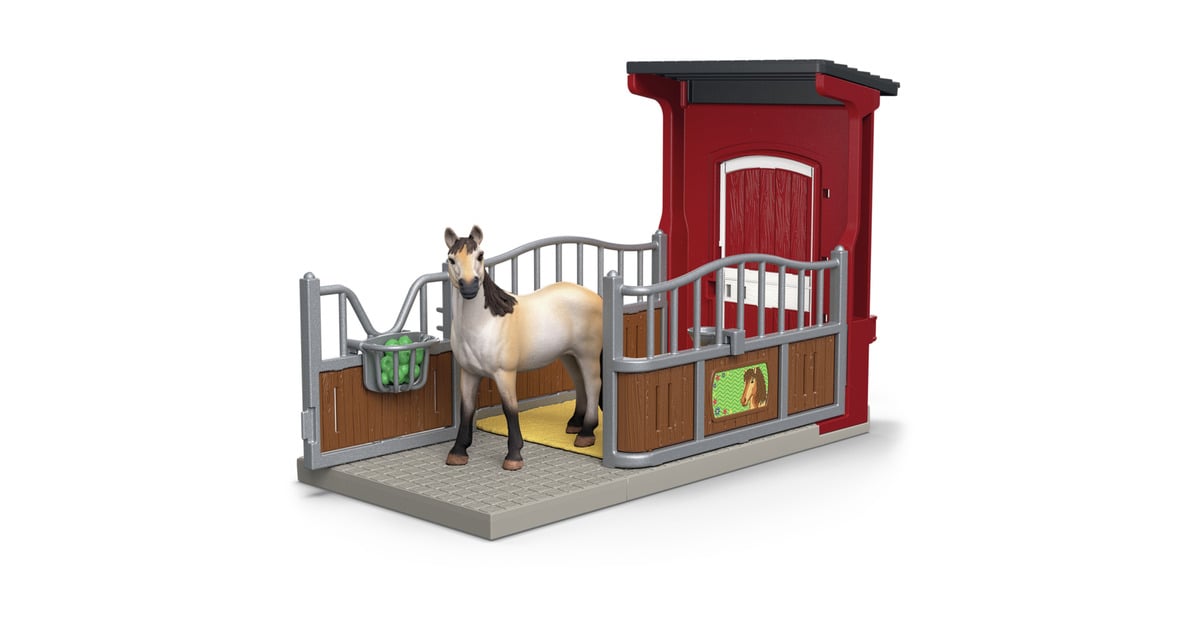 SchleichFarm World - Ponybox met mustangmerrie speelfiguur  (42724)