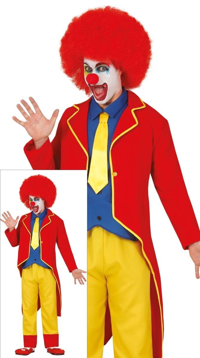 Clown Pak Rood Blauw Geel