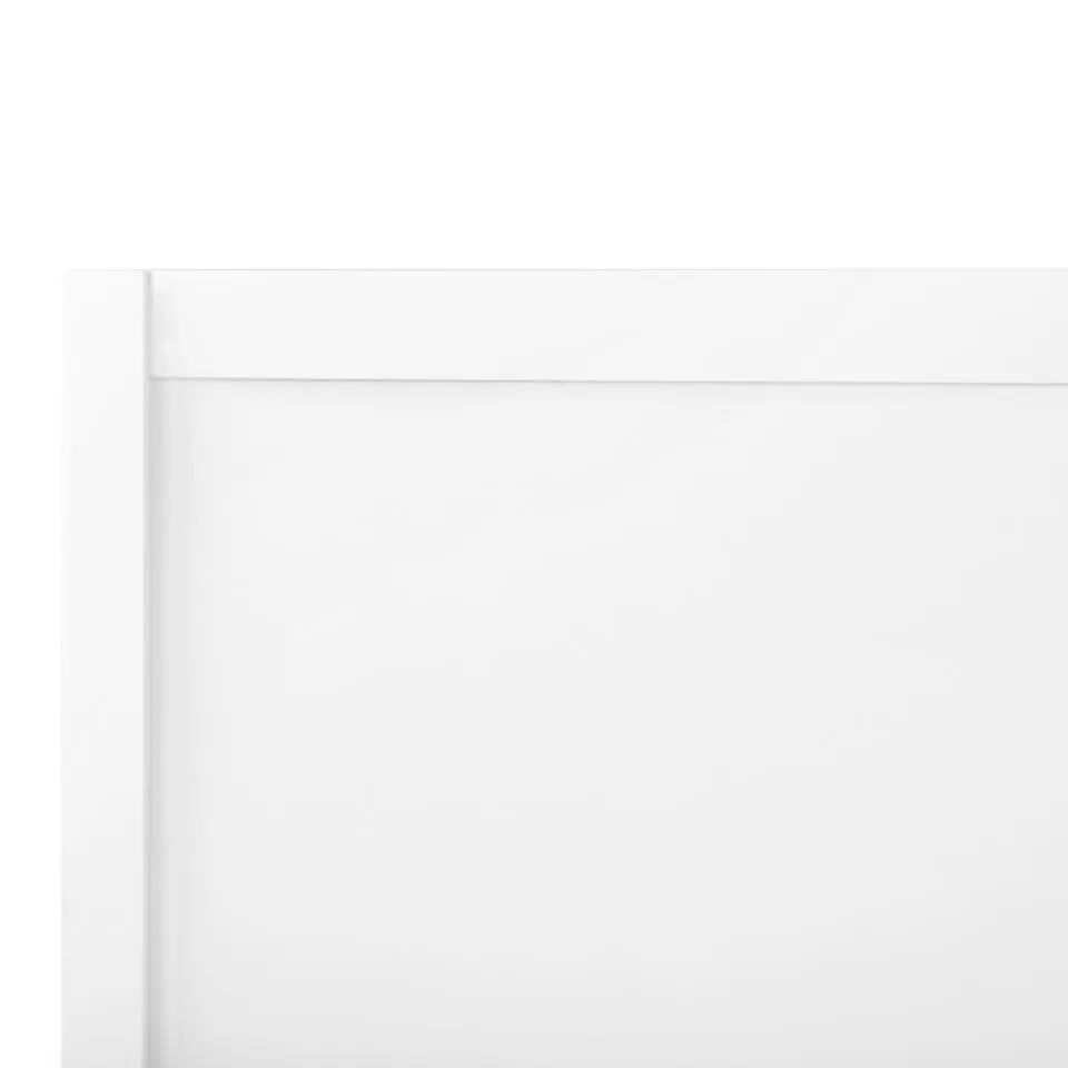 CHAMPAGNAT - Tweepersoonsbed - Wit - 180 x 200 cm - Rubberhout