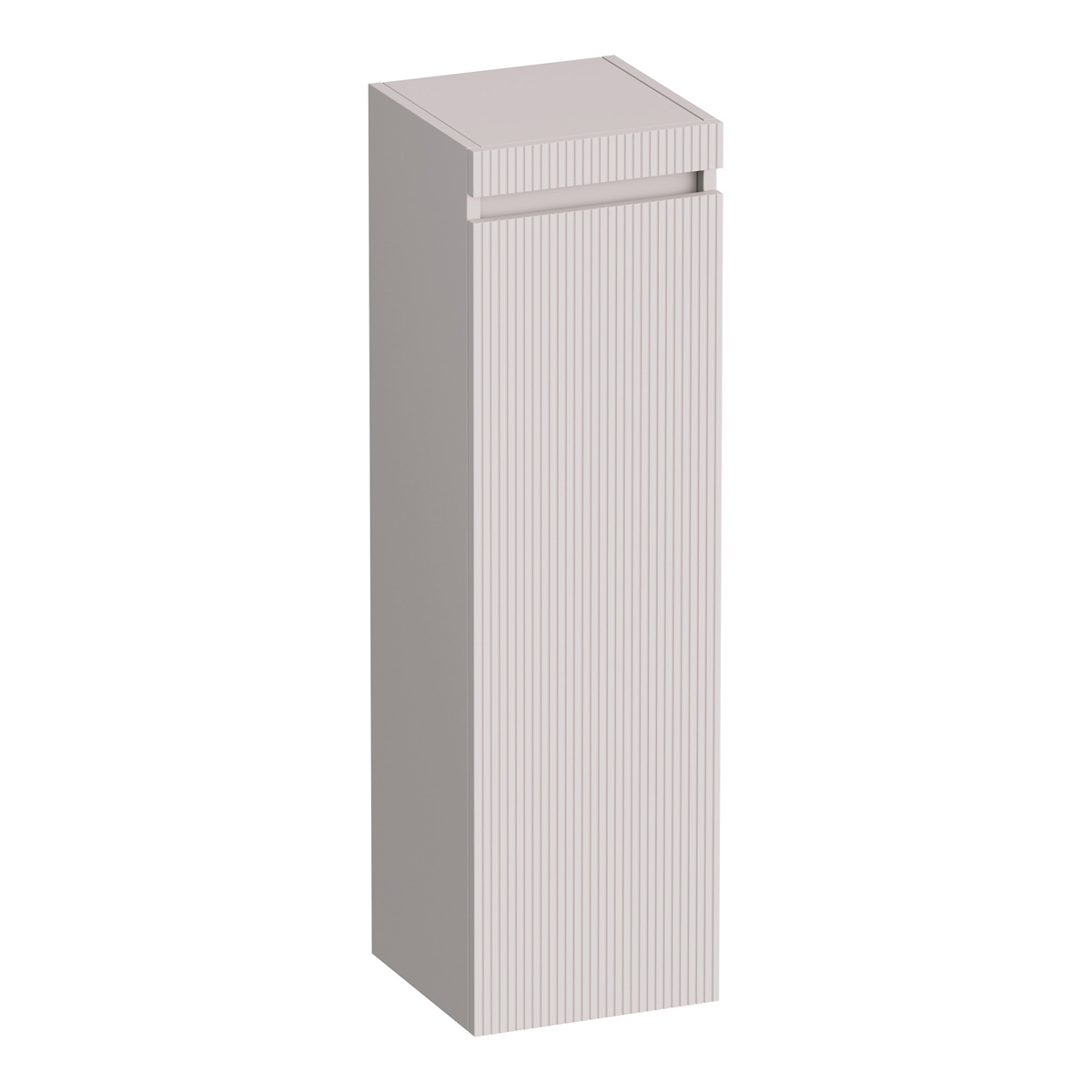 Brauer Joy Wavy kolomkast ribbelfront 120cm linksdraaiend zand mat