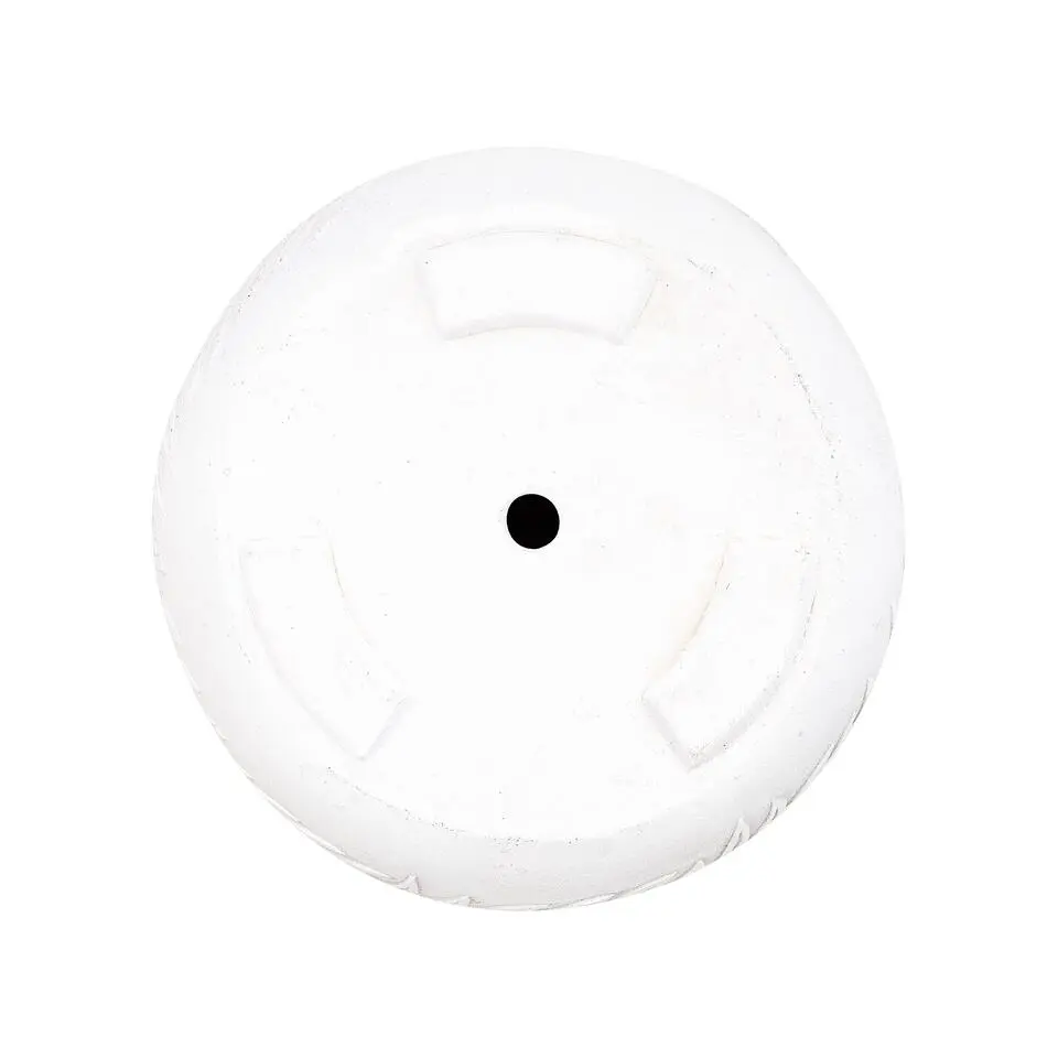 FTERO - Bloempot - Wit - 43 x 43 x 23 cm - Kleivezel