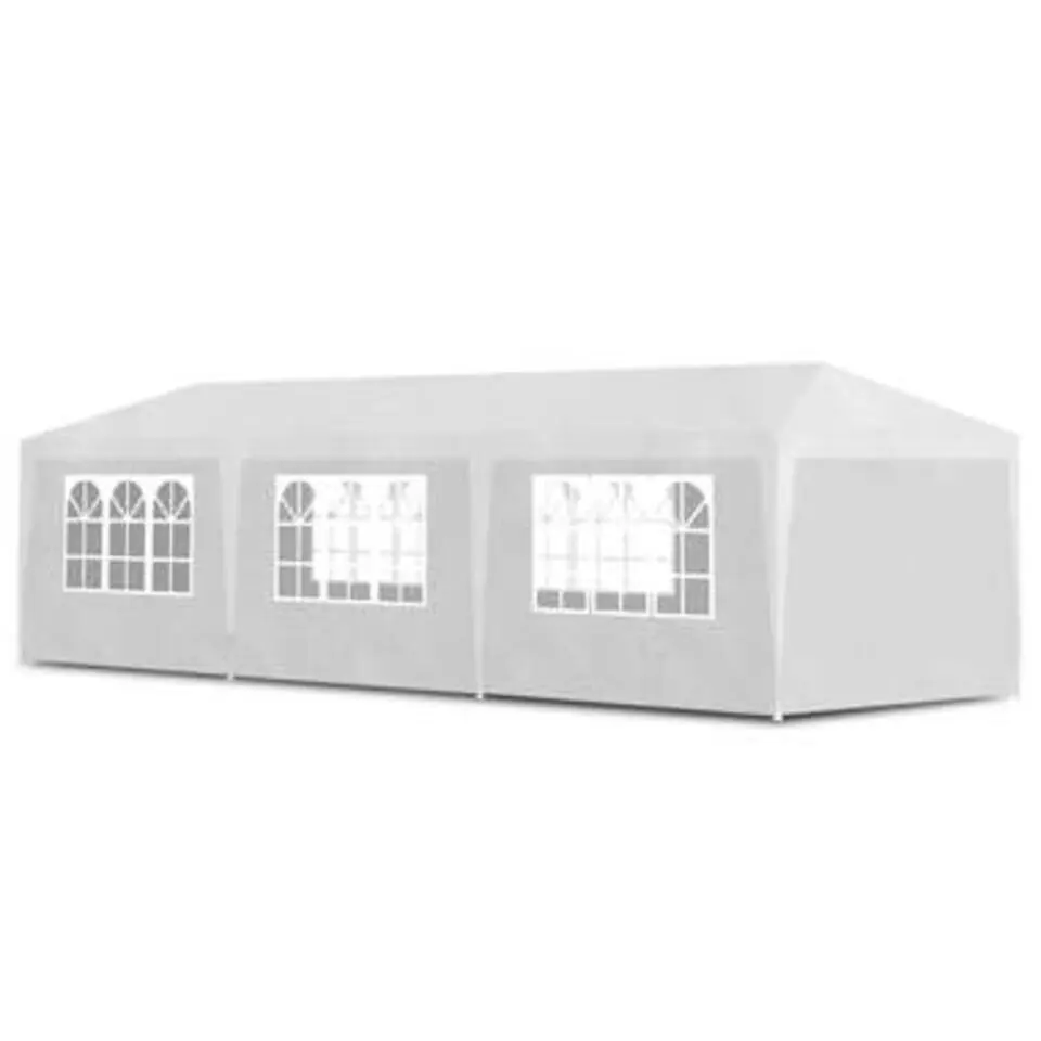 vidaXL - Partytent - Wit - Stof