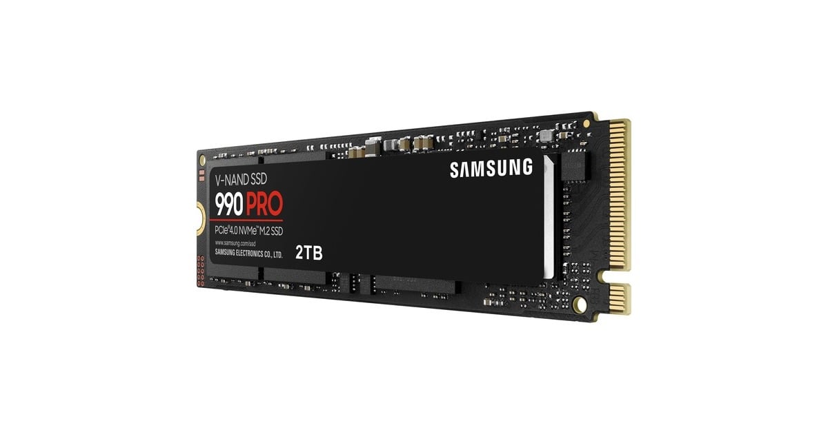 SAMSUNG990 PRO 2 TB SSD  (MZ-V9P2T0BW, PCIe Gen 4.0 x4, NVMe 2.0)
