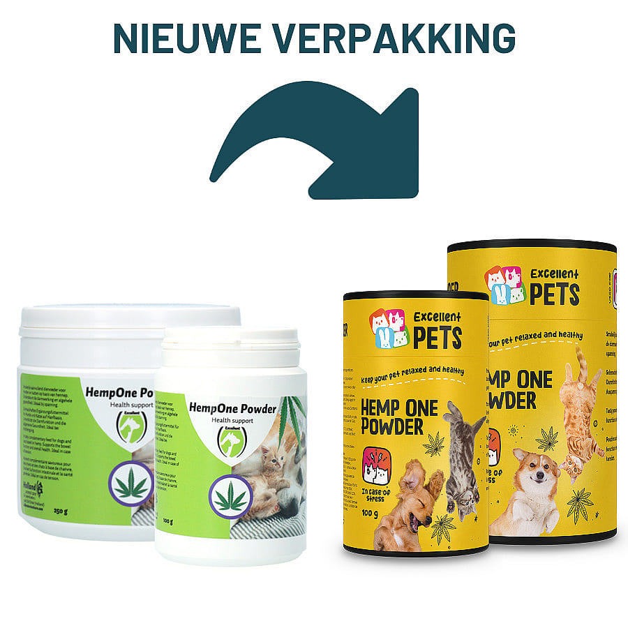 Hemp One Powder Hond Kat | 250 gram | 11616