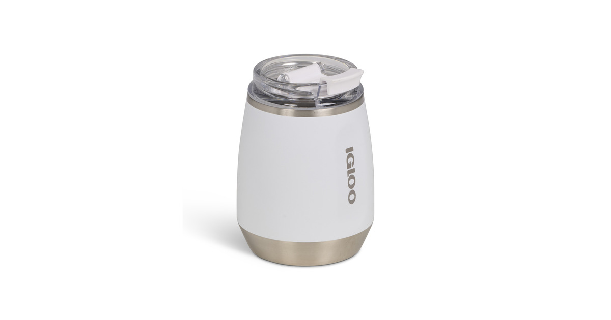 IglooWine Tumbler 10 oz, 0,3 liter drinkfles  (Wit)
