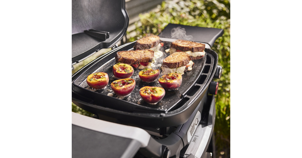 WeberPlanca voor Q 2100N, Q 2200N en Q 2800N grillplaat  (Zwart)