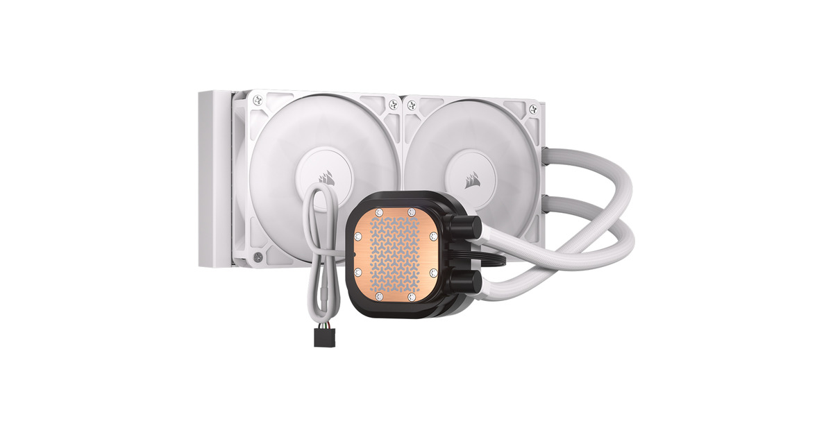 CorsairNAUTILUS 240 RS LCD CPU-vloeistofkoeler waterkoeling  (Wit)