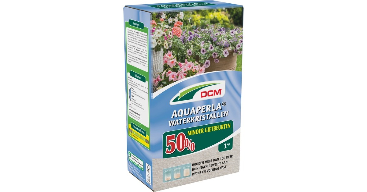 DCMAquaperla - Waterkristallen 1 kg bodemverbeteraar