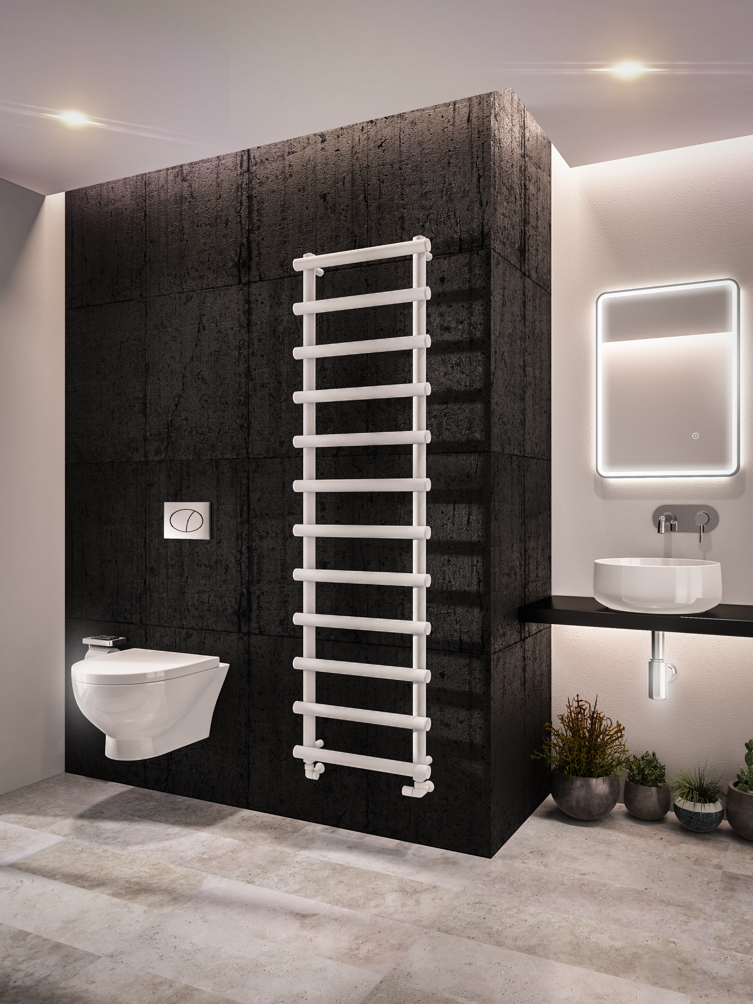 Eastbrook Marlow radiator 175 x 50cm 798 watt wit