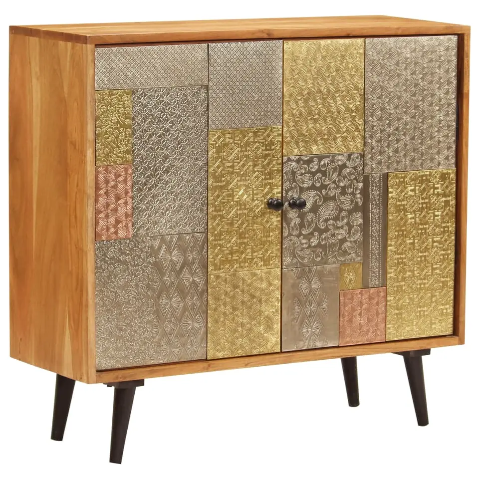 vidaXL - Dressoir - Multikleur - Hout