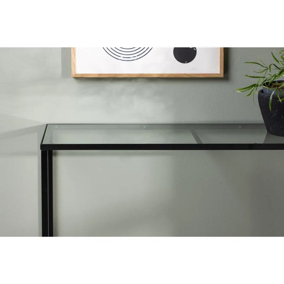 Svea - Leon sidetable - 100 cm - zwart