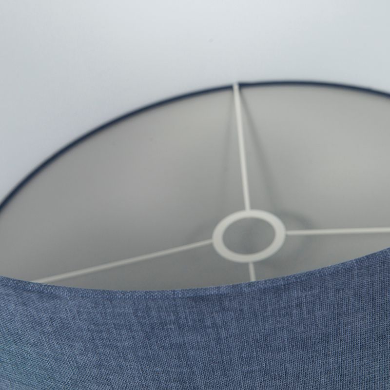 Stoffen lampenkap donkerblauw 50/50/25