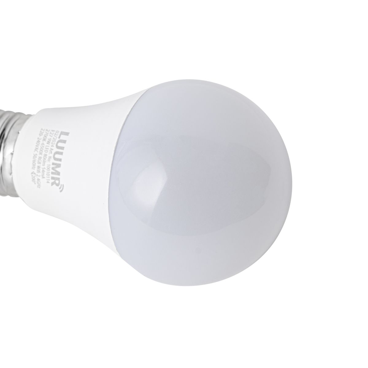 Smart E27 LED lamp A60 mat RGBW 9W 806 lm 2700-6500K