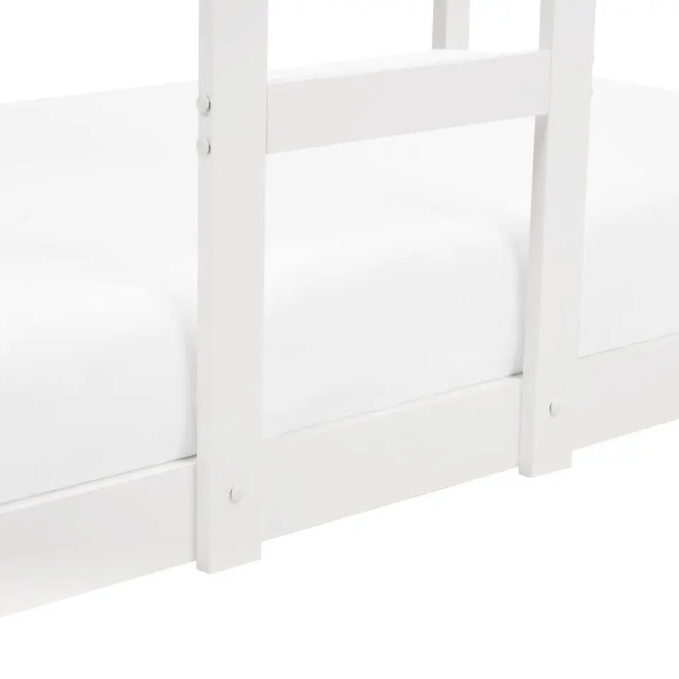 LABATUT - Stapelbed - Wit - 90 x 200 cm - Dennenhout