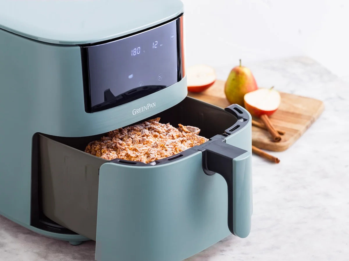 GreenPan Bistro XL Airfryer 7,2L - PFAS-vrij Smokey Blue